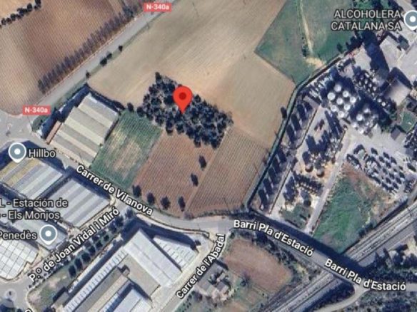 Ref. 6343 - Terreno industrial de 459 m² en Santa Margarida i els Monjos