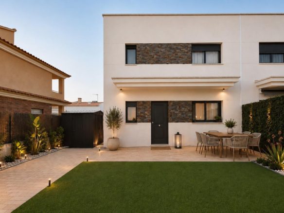Ref. 03-11704/1098 - Casa esquinera seminueva con jardín a 5 min de la playa