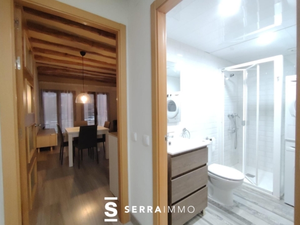 Ref. 6411 - VILAFRANCA DEL PENEDEÈS - Centrally Located 1 Bedroom Apartment + Office, Fully Furnished and Equipped