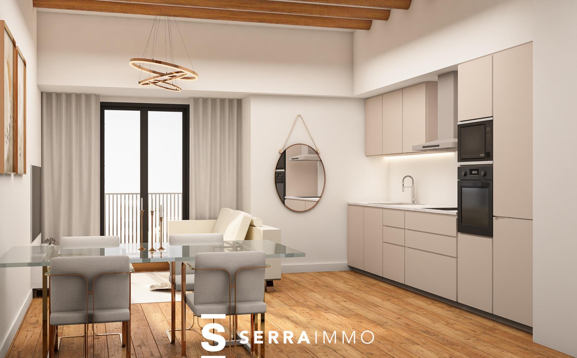 Ref. 6451 – Piso de 1 habitacion  totalmente reformado en el centro de Vilafranca