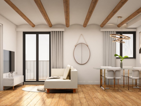 Ref. 6463 - 1 bedroom apartment in a renovated building in the centre of Vilafranca