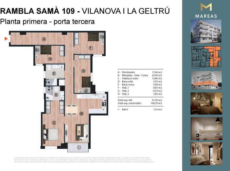 Ref. SEON0191/1088 – Edificio en Rambla Samà a 5 min. a pie de la playa, mercado municipal y estación
