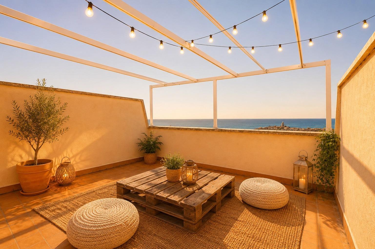 Ref. 12-VSIT2550/1087 – DUPLEX PENTHOUSE WITH PANORAMIC TERRACE AND UNFINITE VIEWS OF THE MEDITERRANEAN