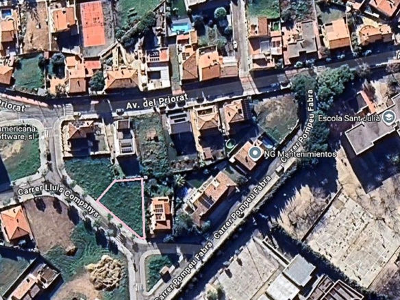 Ref. 30-140P066/1649 - Urban plot of 536 m² for a single-family house in l'Arboç